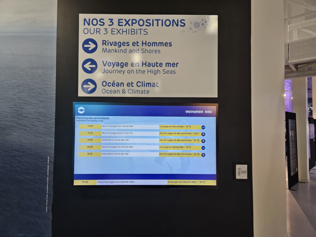 Une partie du programme de la journée